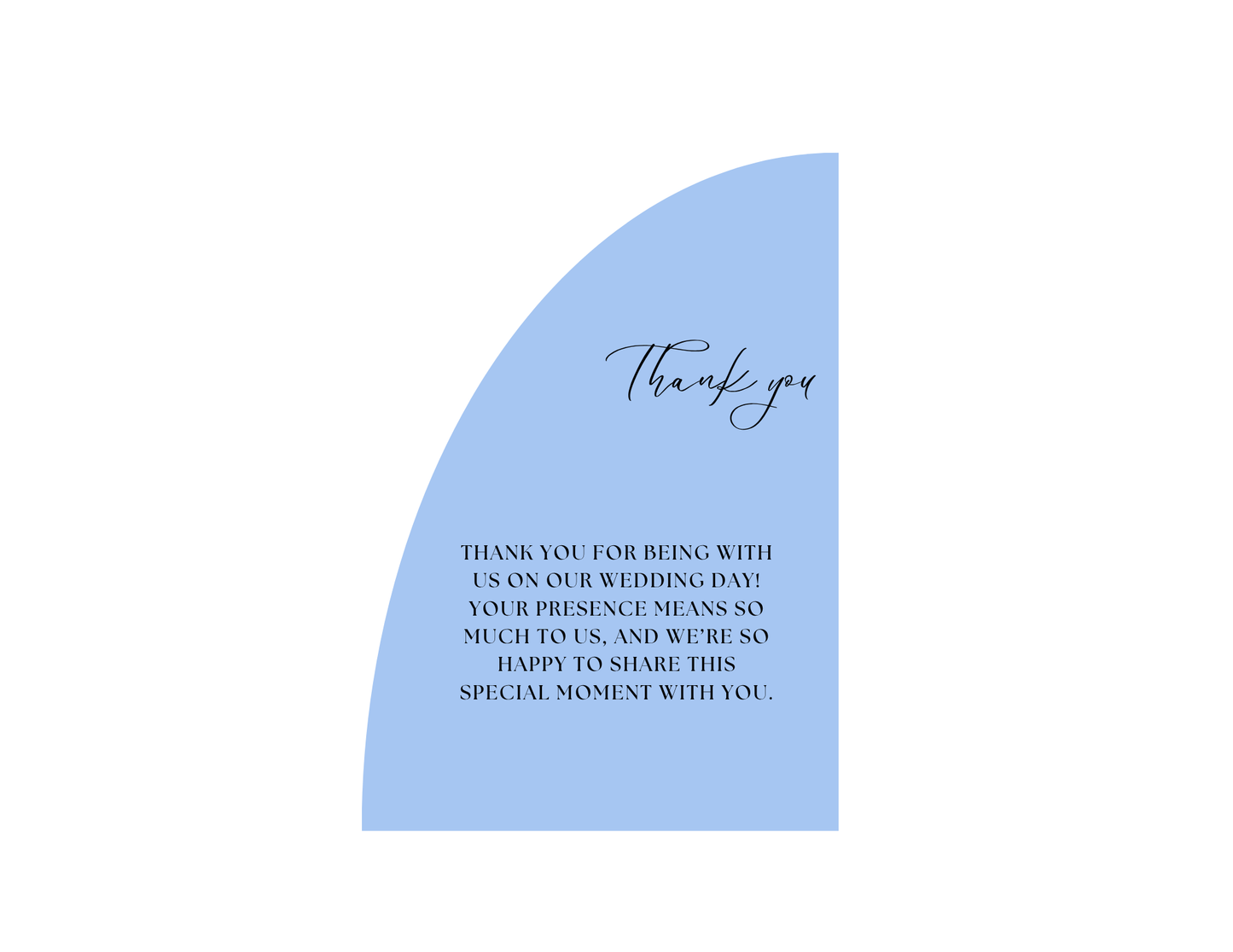 Bundle “The Sail” | Custom Menu + Thank You Note + Place Card + Drink Tag + FREE SHIPPING