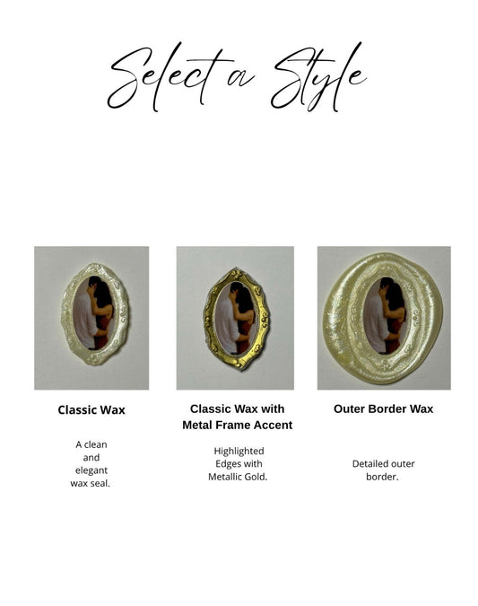 Custom Photo Wax Seal Stamps  + FREE SHIPPING
